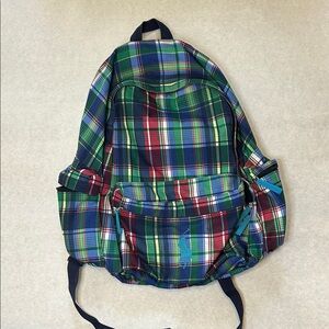 Ralph Lauren Plaid Backpack